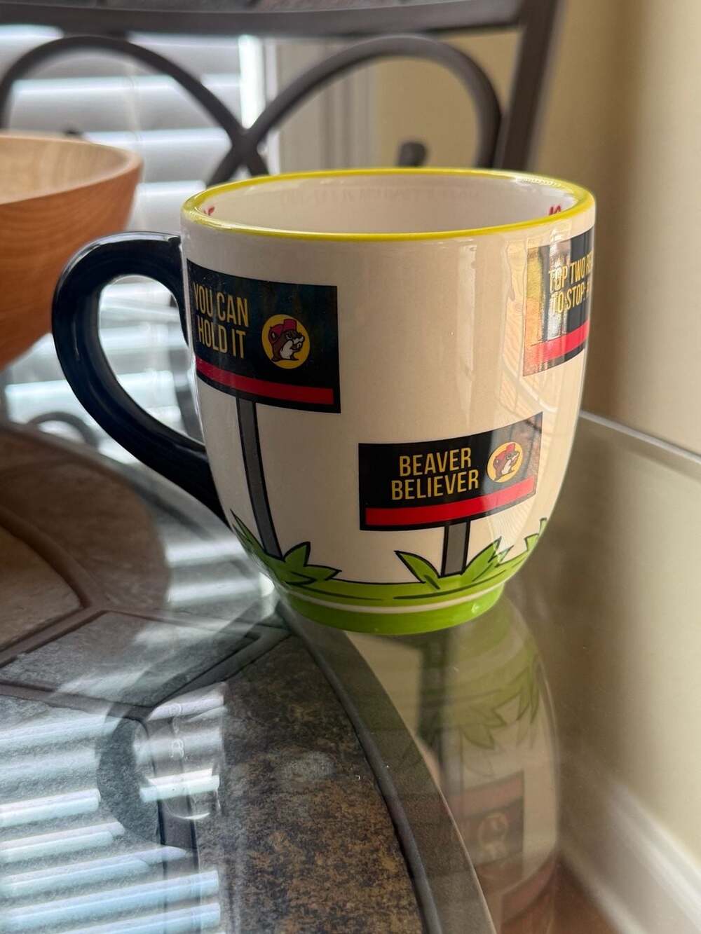 Buc-ee's Glory Haus 'Buc-ee's Is My Happy Place' Ceramic Coffee Mug